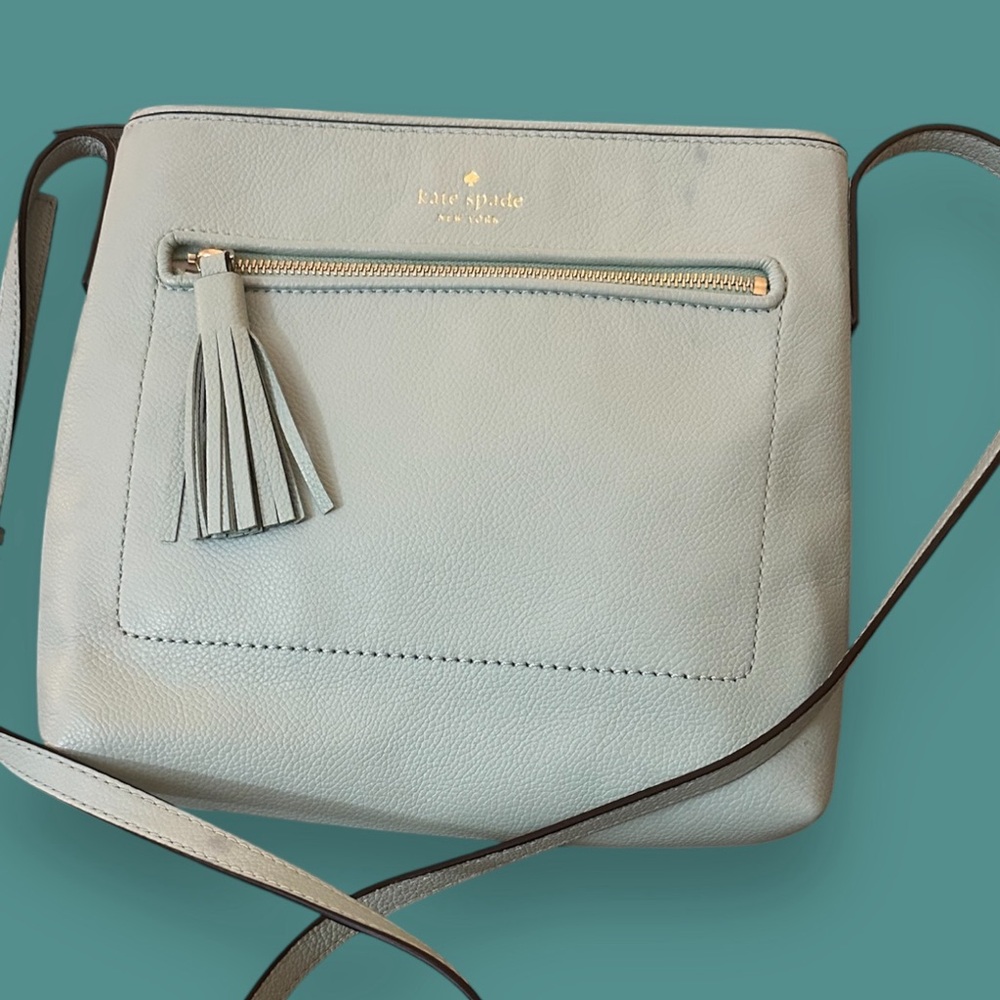Kate Spade Chester Street Dessi Crossbody Bag Light Aqua - Picture 7 of 16